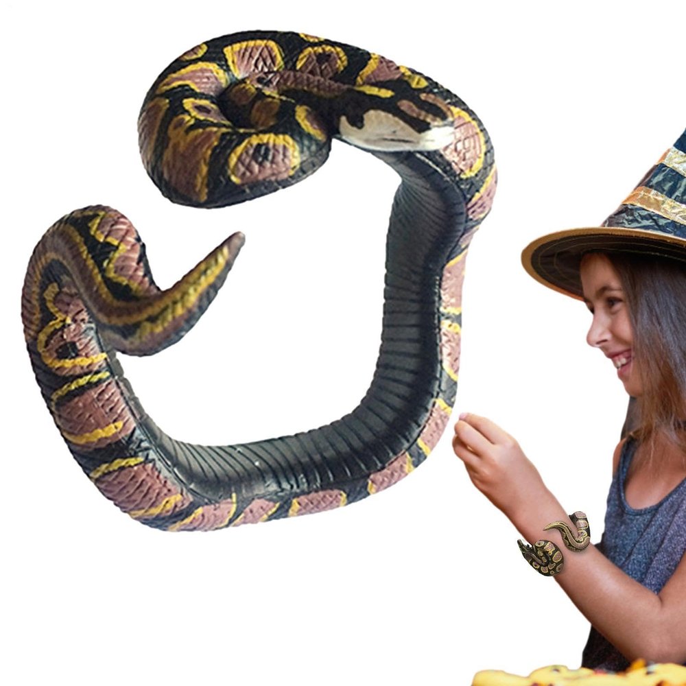 Realistic Snake Prank - Halloween Tricky Snake Wristband,Scary Anaconda