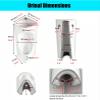 2-in-1 Urinal with Sink & Hose for Men, Space-Saving Corner Design, Splash-Proof & Odor Control, Save Water view 2