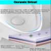 2-in-1 Urinal with Sink & Hose for Men, Space-Saving Corner Design, Splash-Proof & Odor Control, Save Water view 3