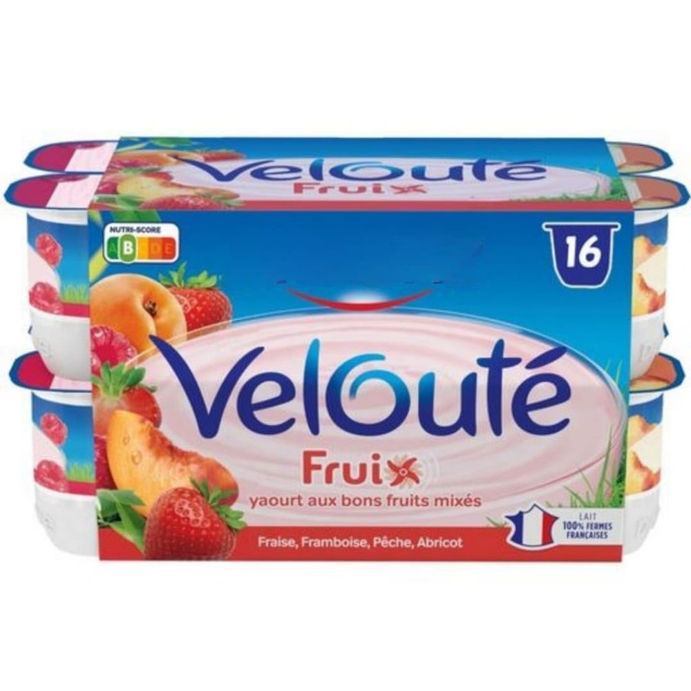 Veloute variety of yogurts 16x125g