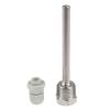 snowchecking Industrial Stainless Steel Thermowell Featuring 1/2 NPT Thread To Shield Temperature Sensor Probes From Harsh Process Conditions(150mm) view 1