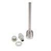 snowchecking Industrial Stainless Steel Thermowell Featuring 1/2 NPT Thread To Shield Temperature Sensor Probes From Harsh Process Conditions(150mm) view 2