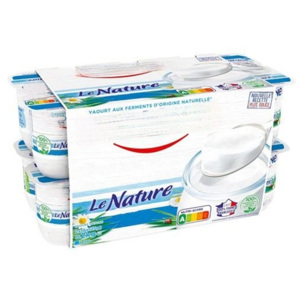 Plain Natural Yogurt 16x125g Multipack Fresh, Creamy & Nutritious