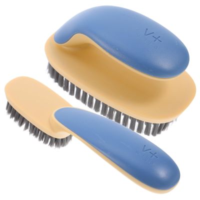 CAXUSD 2pcs Soft Bristle Shoe Washing Brush Set for Footwear and Clothes Cleaning with Lintfree Design and Effective Cleaning, for Home Use and Outdoor Gear