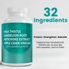 Liver Support, Help Purify Internal State, with Milk Thistle, 1pcs view 3