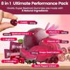 Beetroot Gummies 8-in-1 Heart & Circulation Support with CoQ10, Grape Seed, L-Arginine, B12, Vitamin C view 3