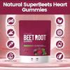 Beetroot Gummies 8-in-1 Heart & Circulation Support with CoQ10, Grape Seed, L-Arginine, B12, Vitamin C view 4