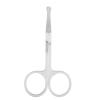 Eminchu Stainless Steel Round Nose Scissors Safe Beauty for Nose Eyebrows Eyelashes Men and Women Compact and Portable 1 Unit view 3