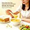 Chinese Yam Pumpkin Corn Powder, No Refined Sugar, Vegan Quick Breakfast For Office & Busy Mornings, 500g Can(3pcs) view 2