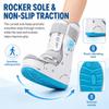 Walker Boot for Broken Foot and Ankle Sprains - Inflatable Fracture Boot for Achilles Tendon Surgery and Post-Op Recovery - Medical Orthopaedic Support(L) (M) view 4