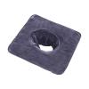DSOUWEH Various Styles of Soft Spa Towel with Face Hole and Massage Bed Cover Protecing Skin for Salons Which is Gentle On Skin and Has Water Absorption, Dark Gray, 35x35cm view 1