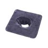 DSOUWEH Various Styles of Soft Spa Towel with Face Hole and Massage Bed Cover Protecing Skin for Salons Which is Gentle On Skin and Has Water Absorption, Dark Gray, 35x35cm view 2
