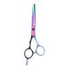 Professional Beard Scissors, Stainless Steel Haircut Scissors for Salon and Home Use, Sharp Hairdressing Scissors with Ergonomic Handle for Precise Trimming and Styling (Flat Scissors: for Pets' Body view 1