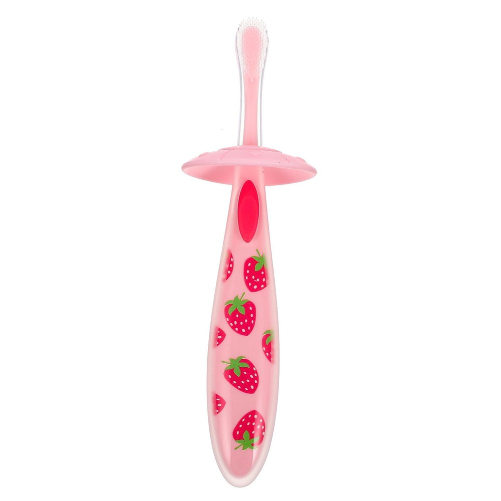 UTHCLO Portable Silicone Toothbrush for Infants with Soft Bristles and Unique Shape, Easy to Use and Adorable Design, for Sensitive Gums and Household Use