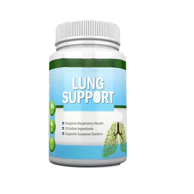 Daily Lung Cleanser & Detox Support - Refresh Your Lungs to Breath Easier - Relieve Respiratory Problems & Address Problems Like Allergies,Wheezing and Coughing