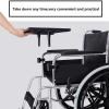 Wheelchair Tray,Wheelchair Tray with Cup Holder, Removable Lightweight Lap Tray, Easy to Install for Dining, Reading, and Resting - Durable Design for Various Models view 3