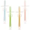 Hemobllo 4pcs Silicone Toothbrushes with Suction Base and Infants, Lightweight Oral Cleaner Preventing Swallowing, and Training view 1