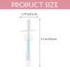 Hemobllo 4pcs Silicone Toothbrushes with Suction Base and Infants, Lightweight Oral Cleaner Preventing Swallowing, and Training view 2