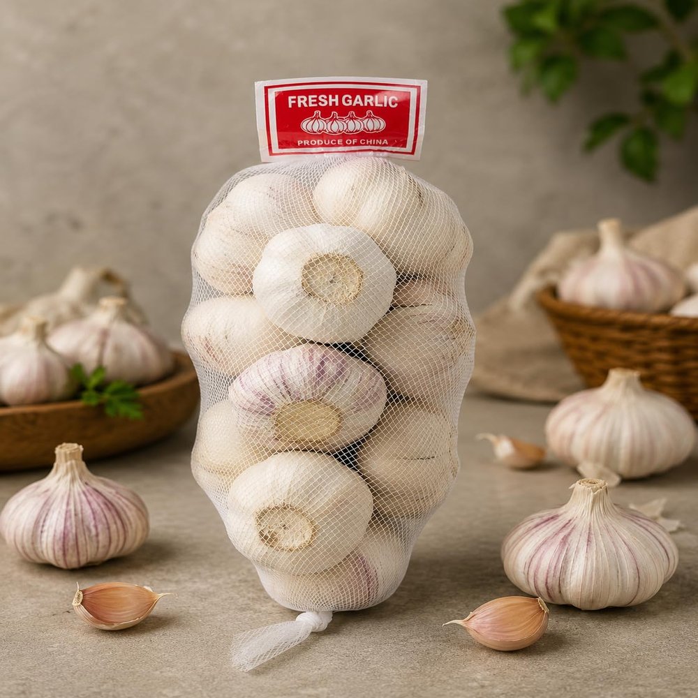 Fresh Garlic for Cooking, Soups, Marinades, Spices and Curries, 700g, 13 Bulbs