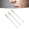Rcniso Double Head Nose Hair Trimmer, 360 Degree Rotation for Comfortable Care On the Go - Pack of 3, Mint Green view 3
