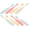 YOSADIER 8pcs Soft Bristles Tooth Brush with Comfortable Grip and Wear-Resistant Pbt Material, Toothbrush Set for Household Dental Care view 1