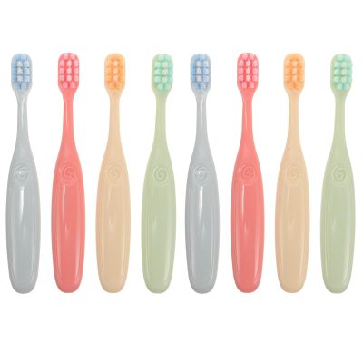 8pcs Boys and Girls Toothbrushes Soft Bristles Portable Manual Brush