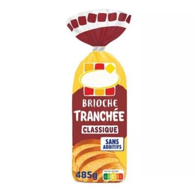 Harryis Sliced plain & soft brioche 485g