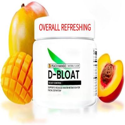 Anti-bloating powderNon-GMO, Peach Mango,