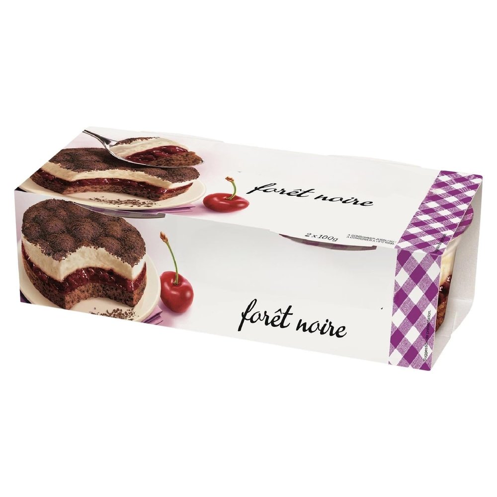 Bonne Manam Foret Noire dessert 2x100g - 200g