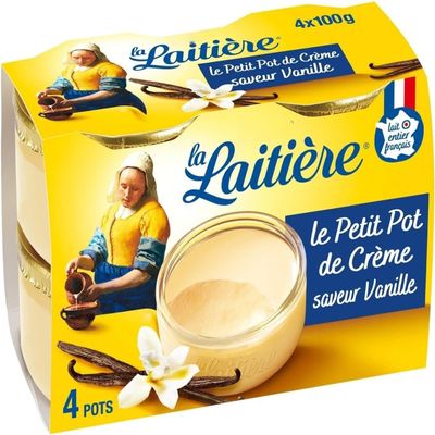 Lo Latiare Vanilla creme 4x100g - 400g - pack of 8