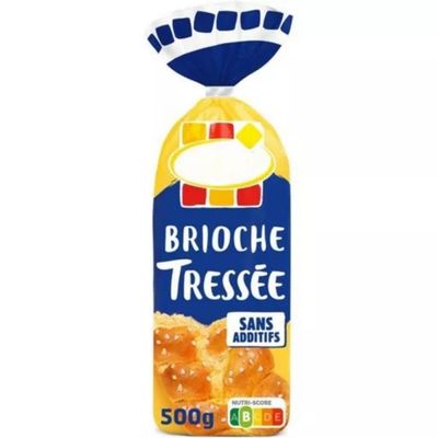 Harryis Brioche Tressed with sugar chips 500g
