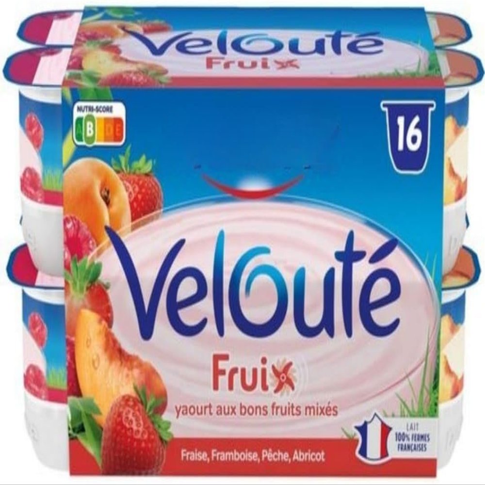 Veloute variety of yogurts 16x125g - pack of 4