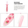 COSMOBETTY Portable Silicone Toothbrush and Babies, Lightweight and Easy to Use with Unique Shape for Effective Oral Care view 3