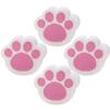 Hemobllo 4pcs Cat Claw Kitchen Sponges Non-Scratch Mirror Scrubber for Bathroom Glass Tile Cleaning Reusable Gentle Surface Erase Away Sponge view 1