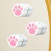 Hemobllo 4pcs Cat Claw Kitchen Sponges Non-Scratch Mirror Scrubber for Bathroom Glass Tile Cleaning Reusable Gentle Surface Erase Away Sponge view 4