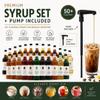 Simply Syrups For Hot & Cold Beverages - With Pump Included (Lime Syrup 1 Ltr & Pump) view 4