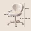 Adjustable Rolling Stool with Backrest, Height 16-21 inches, Cosmetology Chair for Salon and Home Use, Multiple Colors Available view 3