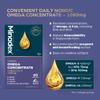 Minadex Nordic Omega Concentrate | Omega 3911 | Nordic Formula with 100% Premium EPAX Fish Oil | 60 Softgels view 3