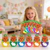 Easter Candy Self Sealing Carrot Shaped Cookie With A Rabbit Shaped Pen And Greeting Card Perfect For Easter Parties For Both Children And Adults 062160 view 4