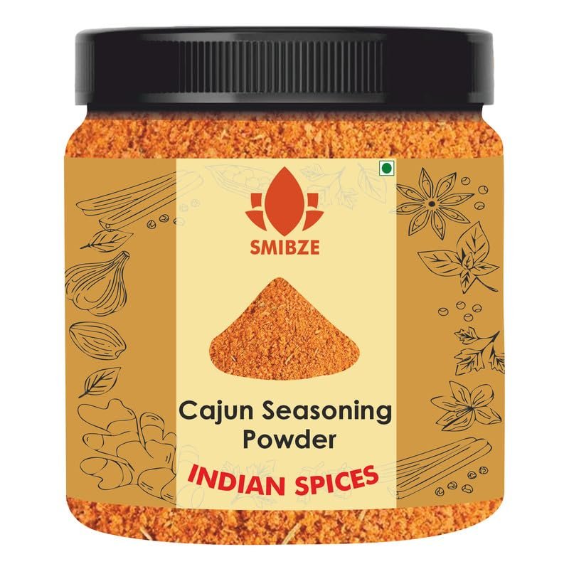 SMIBZE Cajun Seasoning Powder Flavorful Spice Blend for Cooking, Roasting, Grilling & Everyday Meals
