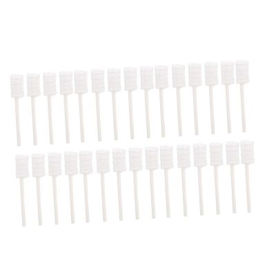 Hidyliu 30pcs Baby Oral Cleaner, Gentle Tongue Brush, Ideal for Infant Care, for 0-3 Years Old, Safe Cotton Material