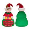 Jazuaiao Christmas Tree Countdowns Calendar Seasonal Countdowns Calendar Ornament with Christmas Tree Shape for Family Door Hanging view 4