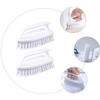 SHINEOFI Cleaning Brush 2Pcs Plastic Resistant Bristles for Bathroom and Kitchen Use with view 3