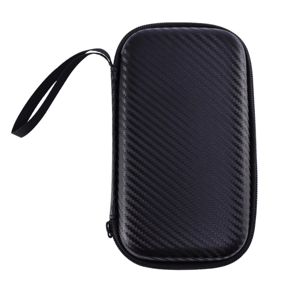 Levemolo Compact EVA Durable Case with Zipper Lanyard Protective Shockproof Storage for Thermometer Suitable for Travel and Home 7.09x4.33x1.69 Inch