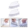 YARNOW Cleaning Brush 2Pcs Plastic Multipurpose Shoe and Floor Scrubber for Adults and view 3