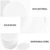 HEALSOPTHY Wipes Cleaning Cleaner for Leather Sponge White Shoes 10pcs Shoe round Shape Gentle Non-scratch Brush and Leather Care for Household view 3