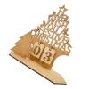 Elnwnnkc Decorative Advent Calendar for and Home Use Desktop Decoration Stylish Wood Countdown Calendar Classroom Christmas Decoration view 4