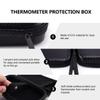 Sewroro Hard Eva Carrying Case for Thermometers, Portable Shockproof Protective Storage Bag with Zipper and Lanyard, Compact and Sturdy Travel Case for Home and On-the-go Use, view 3