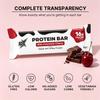 10X Athletic Protein Bars Milk Chocolate Cherry 12 x 60g | 16g Protein Per Bar | Premium High Protein Snacks for Fitness & Performance | Low Calorie Healthy Snacks | Pack of 12 Breakfast Bars view 2