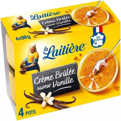 Lo Latiare creme brulee 4x100g - 400g - pack of 2